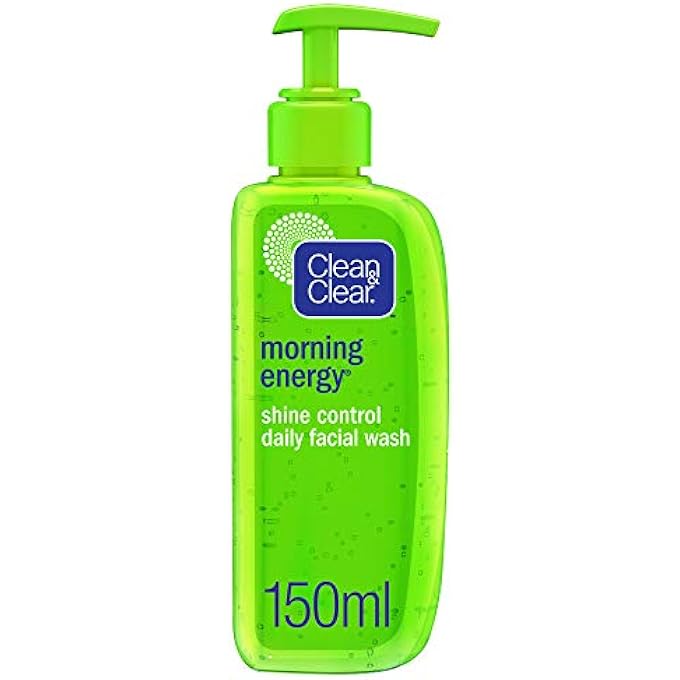 Clean & Clear CLEAN AND CLEAR DAILY FACIAL WASH MORNING ENERGY SHINE CONTROL 150ML, ENRICHED WITH LEMONGRASS AND FRUIT EXTRACTS, KEEPS SKIN AWAKE, FRESH AND SHINE-FREE - Image 1